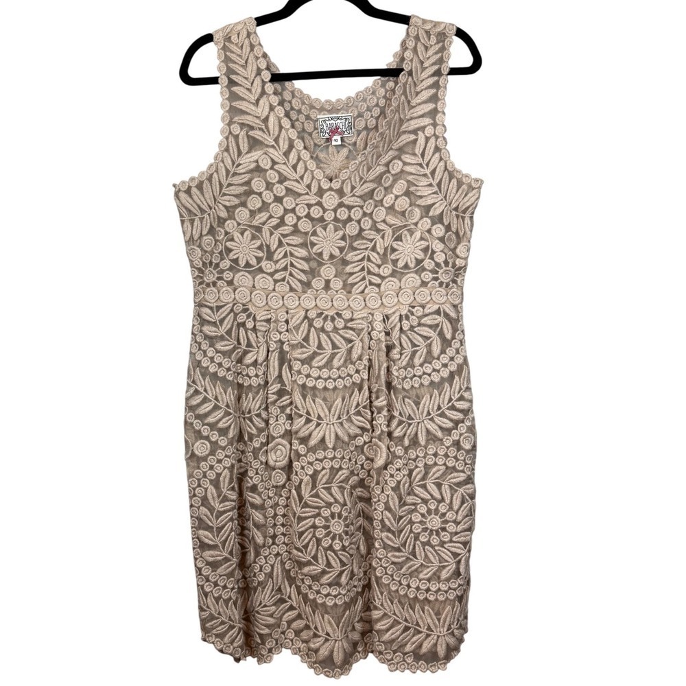 Anthropologie Yoana Baraschi Veiled Alder Dress, 100% Silk, Size 10